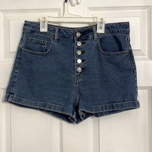 PACSUN Denim MOM SHORTS